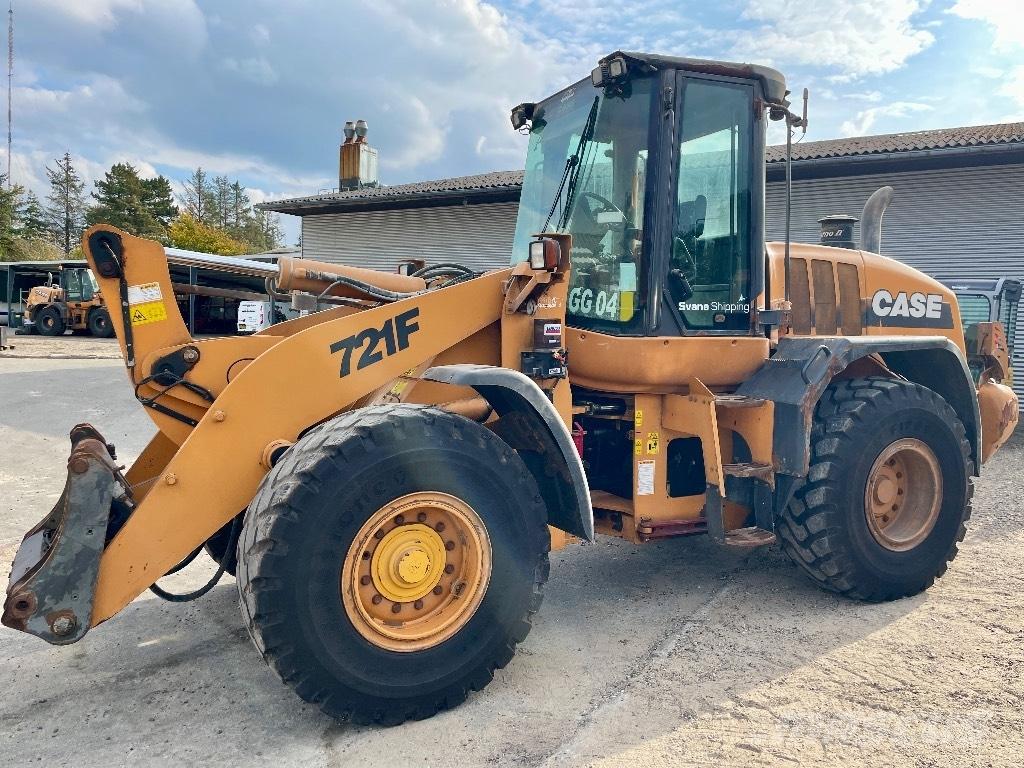 CASE 721F Naudoti ratiniai krautuvai