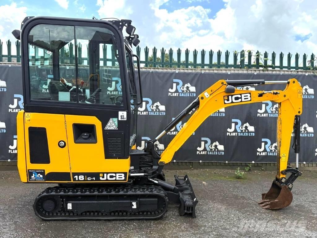 JCB 16 C-1 Mini ekskavatoriai < 7 t