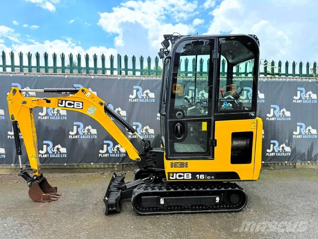 JCB 16 C-1 Mini ekskavatoriai < 7 t