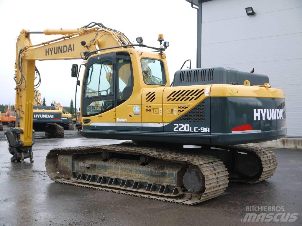 Hyundai R 220 LC-9A Vikšriniai ekskavatoriai