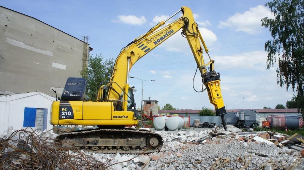  TUR G110S 2450kg Hidrauliniai kūjai / Trupintuvai