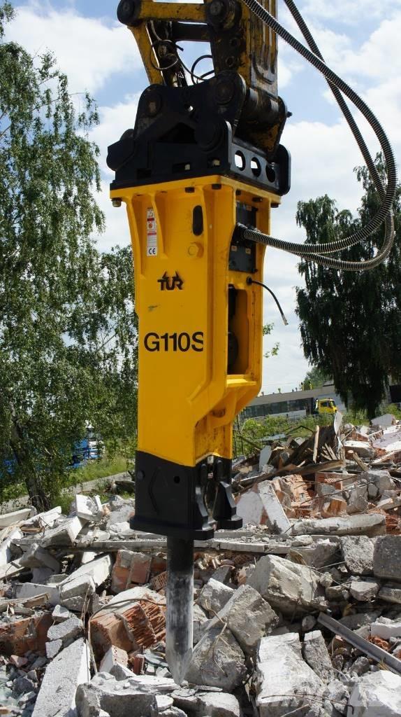  TUR G110S 2450kg Hidrauliniai kūjai / Trupintuvai