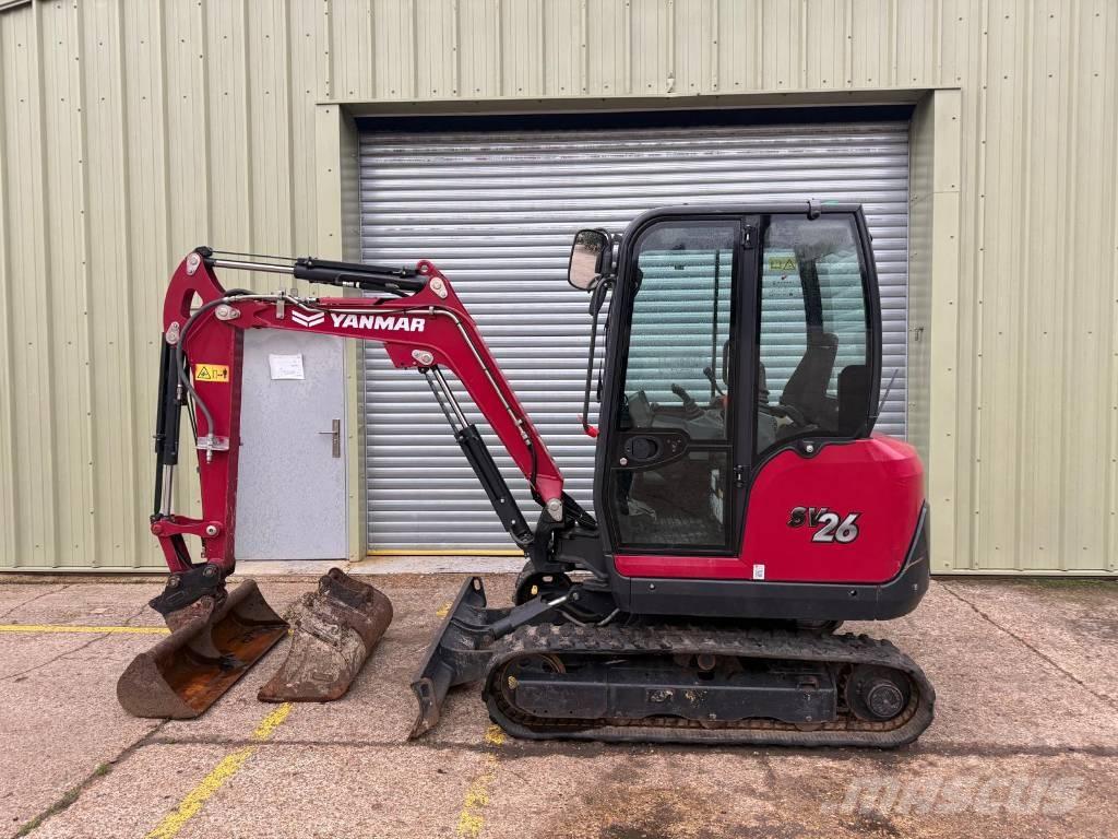 Yanmar SV 26 Mini ekskavatoriai < 7 t