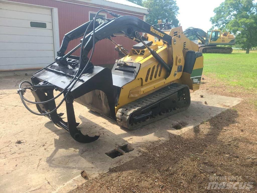 Vermeer S800TX Krautuvai su šoniniu pasukimu