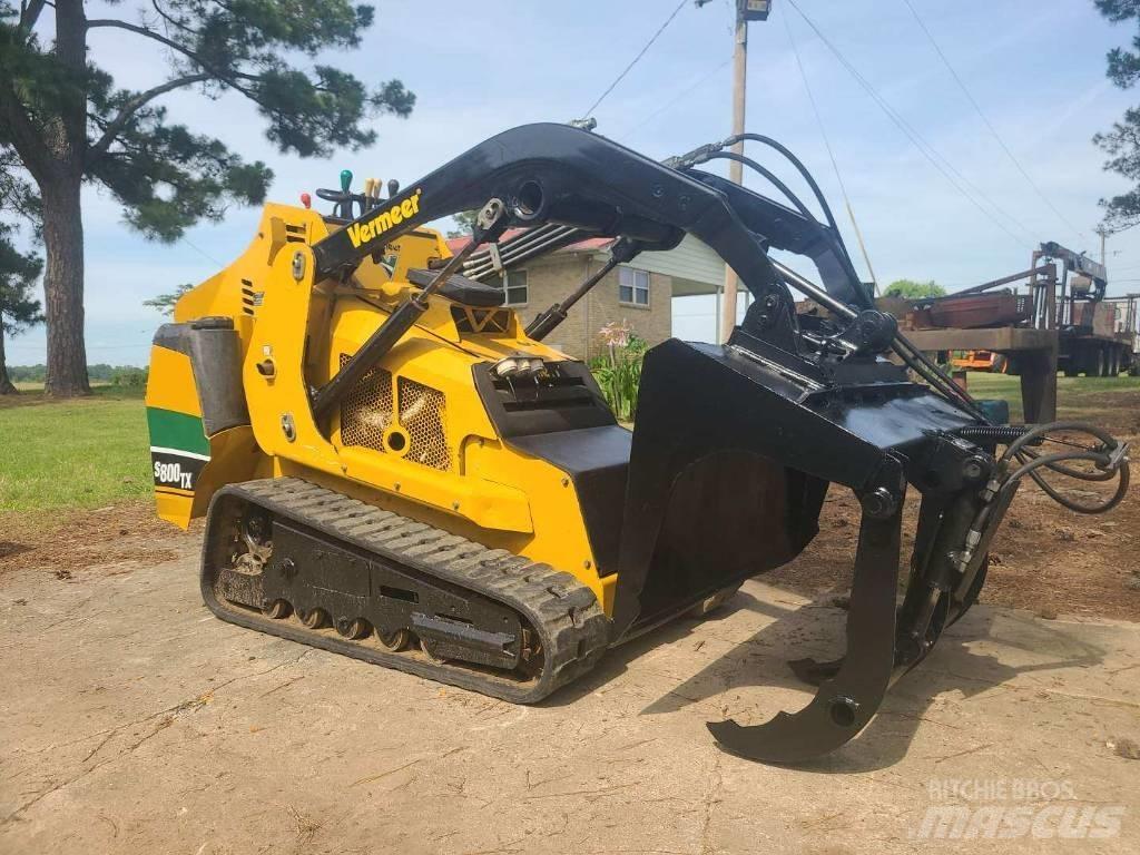 Vermeer S800TX Krautuvai su šoniniu pasukimu