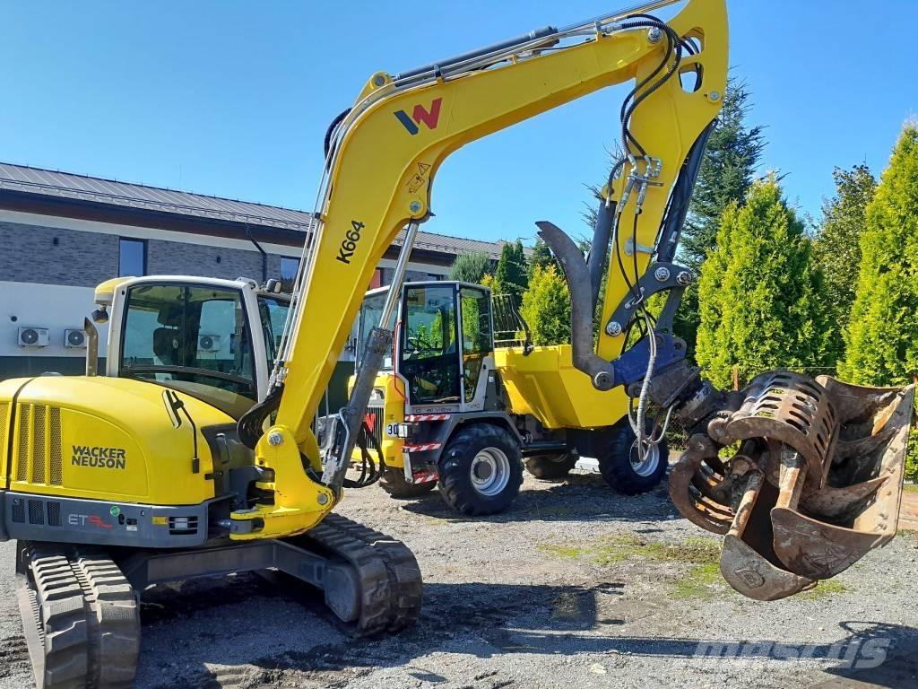 Wacker Neuson ET 90 Vidutinės galios ekskavatoriai 7-12 t