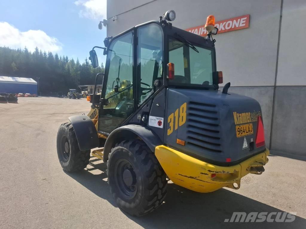 Kramer 318 Naudoti ratiniai krautuvai