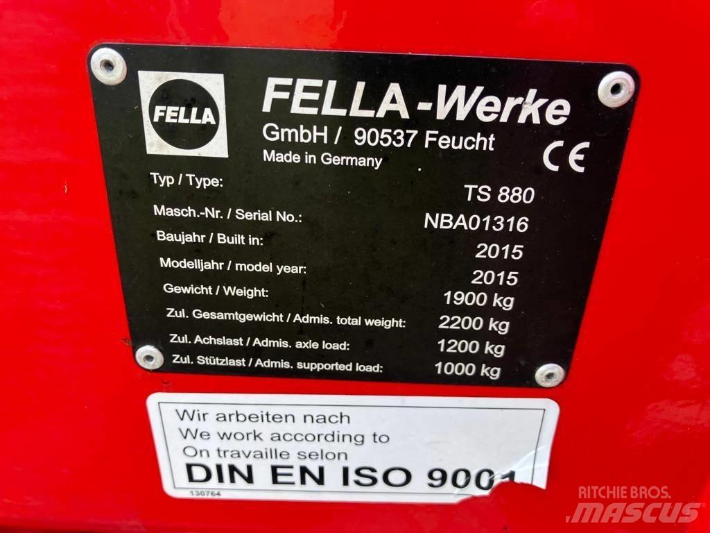 Fella TS 880 Pradalges formuojantys padargai