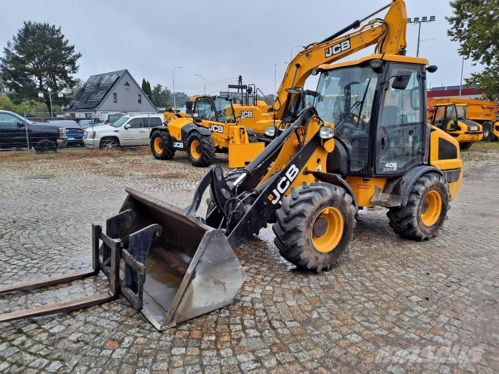 JCB 406 Naudoti ratiniai krautuvai
