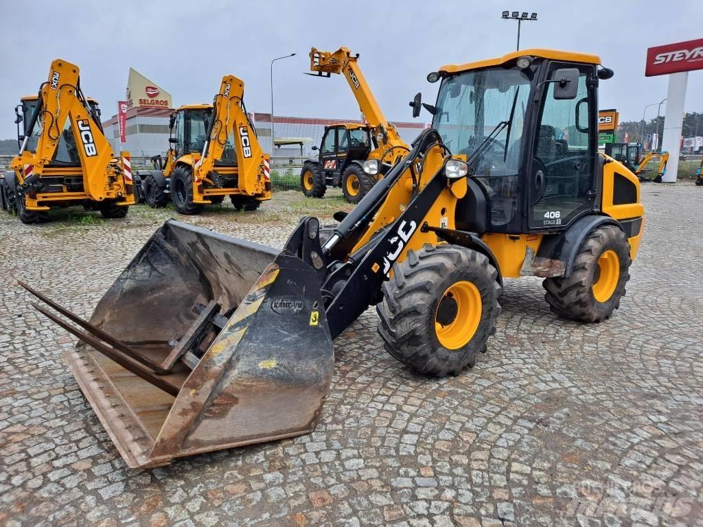 JCB 406 Naudoti ratiniai krautuvai