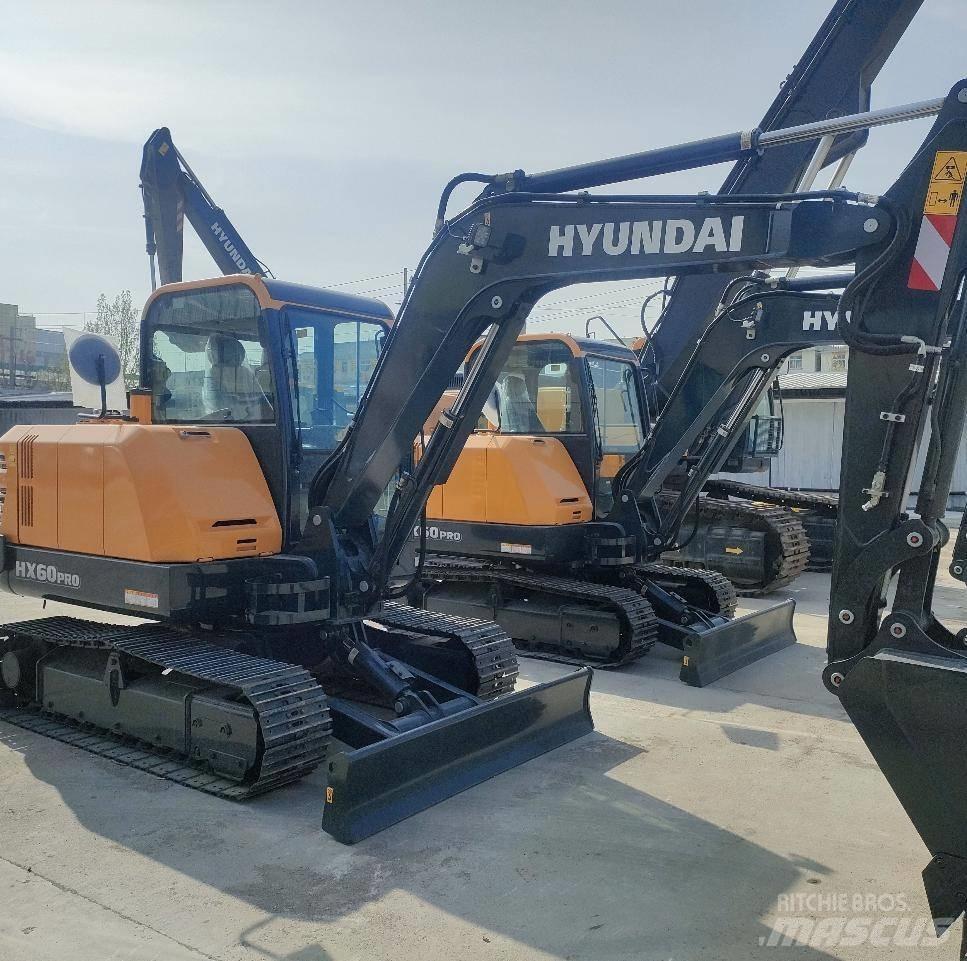 Hyundai HX 60PRO Vikšriniai ekskavatoriai