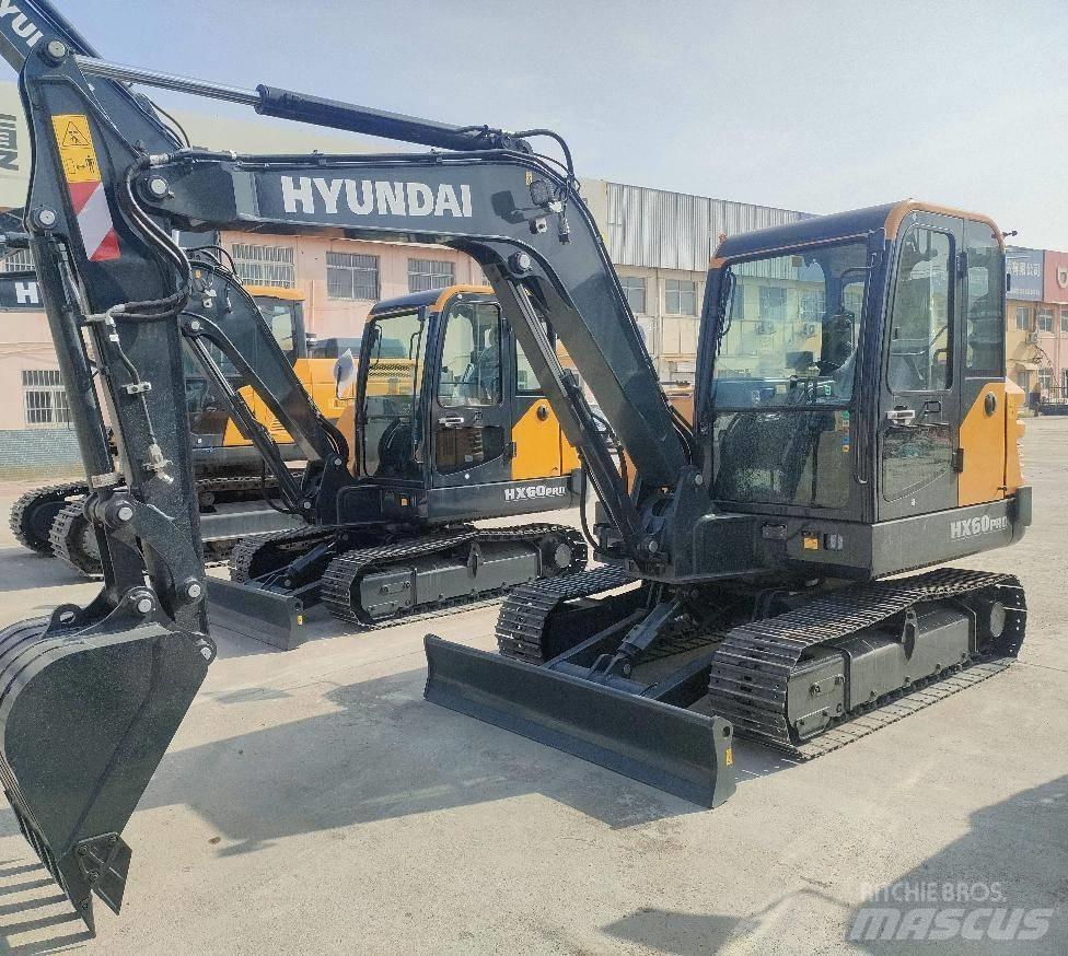 Hyundai HX 60PRO Vikšriniai ekskavatoriai