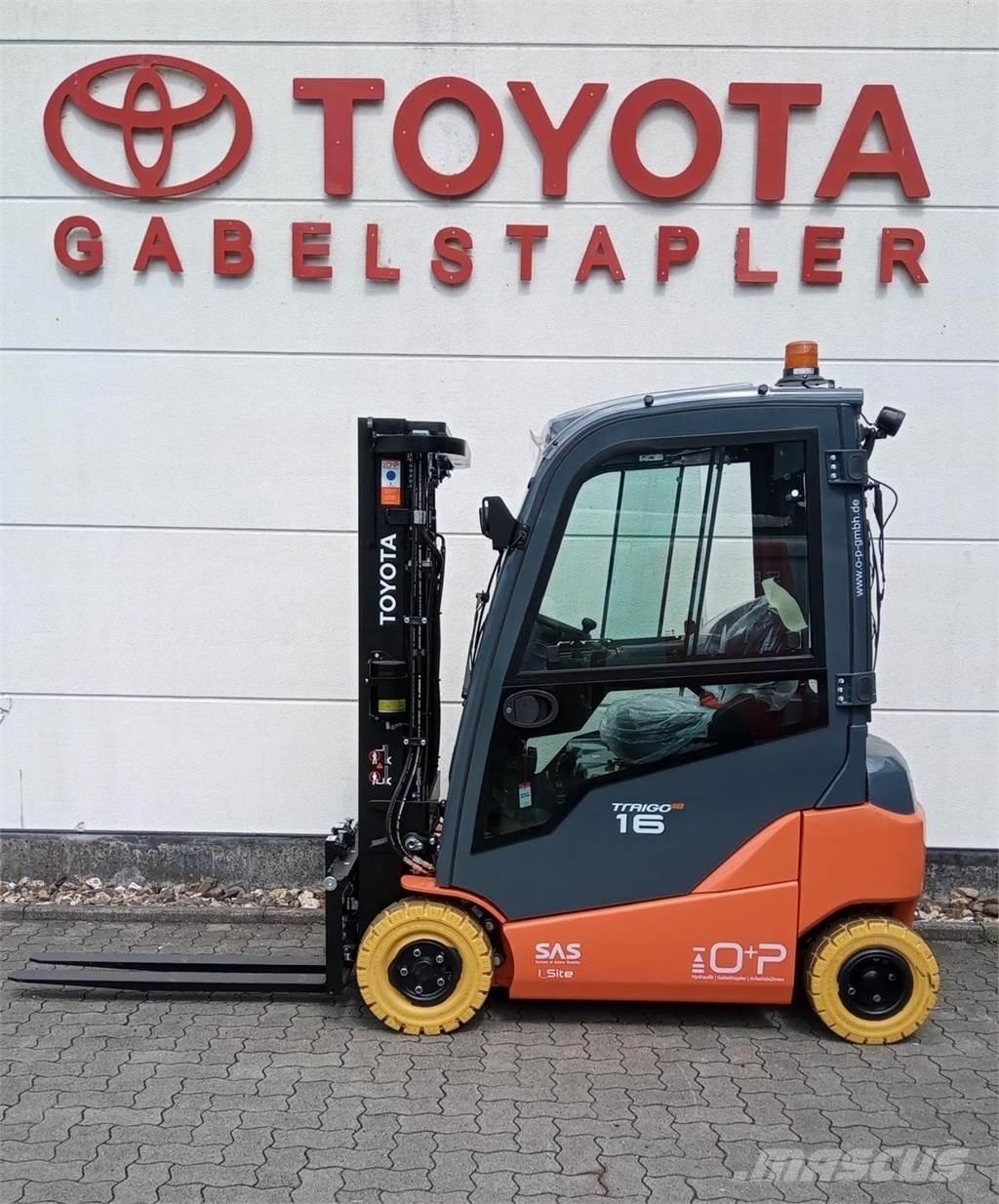 Toyota 8FBMK16T Elektriniai šakiniai krautuvai
