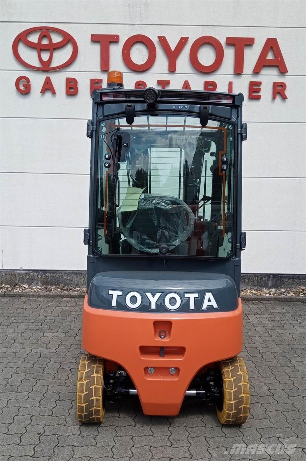 Toyota 8FBMK16T Elektriniai šakiniai krautuvai