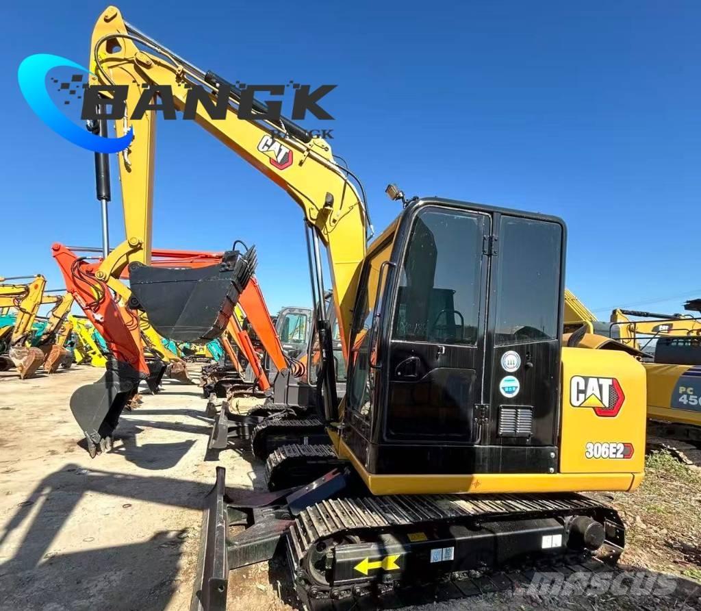 CAT 306e2 Vikšriniai ekskavatoriai