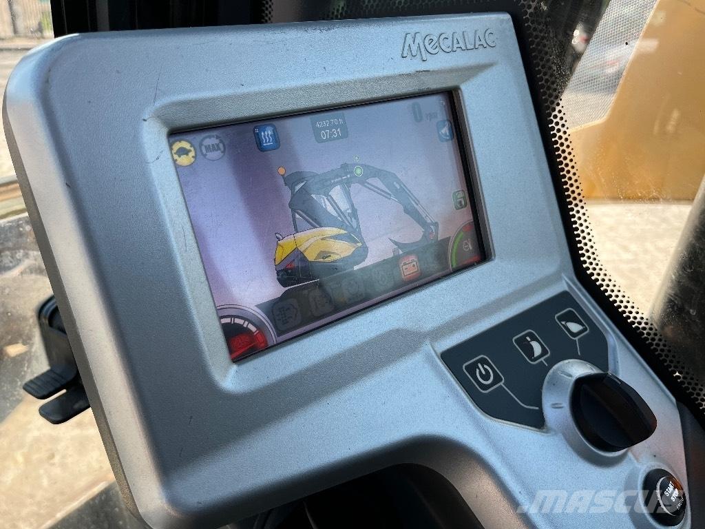 Mecalac 8 MCR Vidutinės galios ekskavatoriai 7-12 t