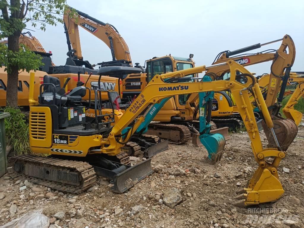 Komatsu PC 18MR Vikšriniai ekskavatoriai