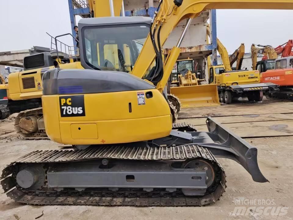 Komatsu PC78US Mini ekskavatoriai < 7 t