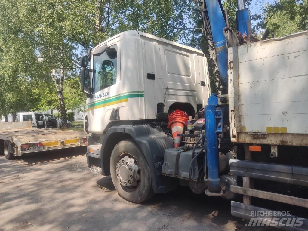 Scania P310 Automobiliniai kranai