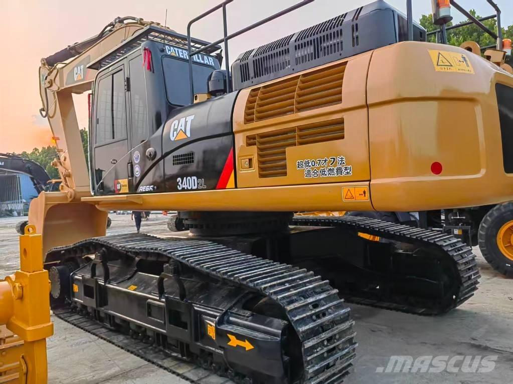 CAT 340 D L Vikšriniai ekskavatoriai