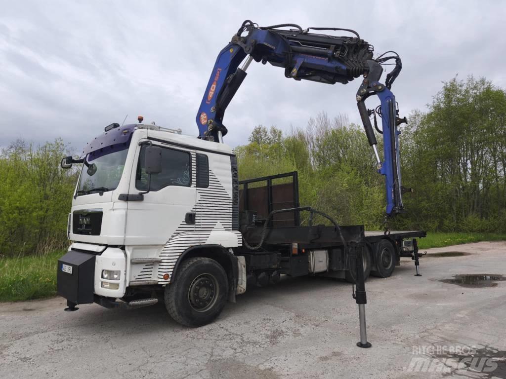 MAN TGA Automobiliniai kranai