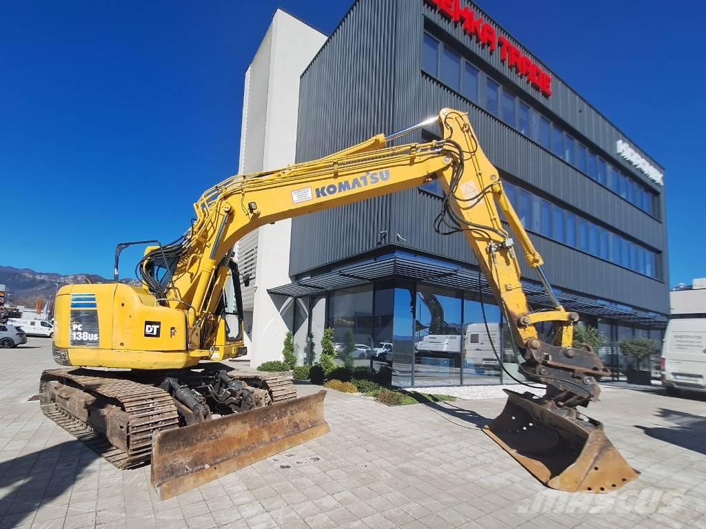 Komatsu PC 138 US-8 Vikšriniai ekskavatoriai