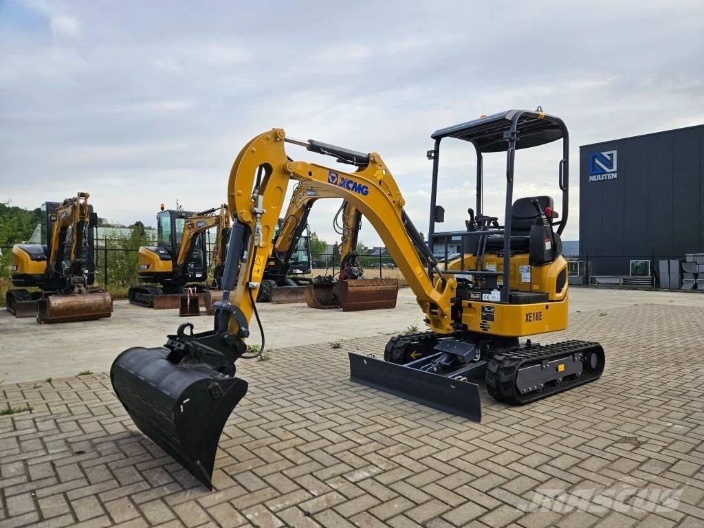 XCMG XE 18 E Mini ekskavatoriai < 7 t