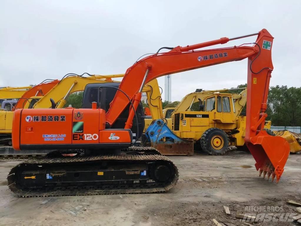 Hitachi EX 120-5 Vikšriniai ekskavatoriai