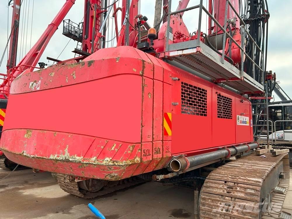 Soilmec SF65 Polių kalimo technika
