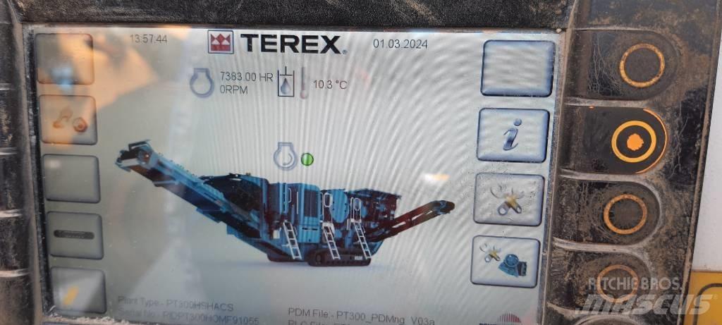 PowerScreen Pt300 Trupintuvai