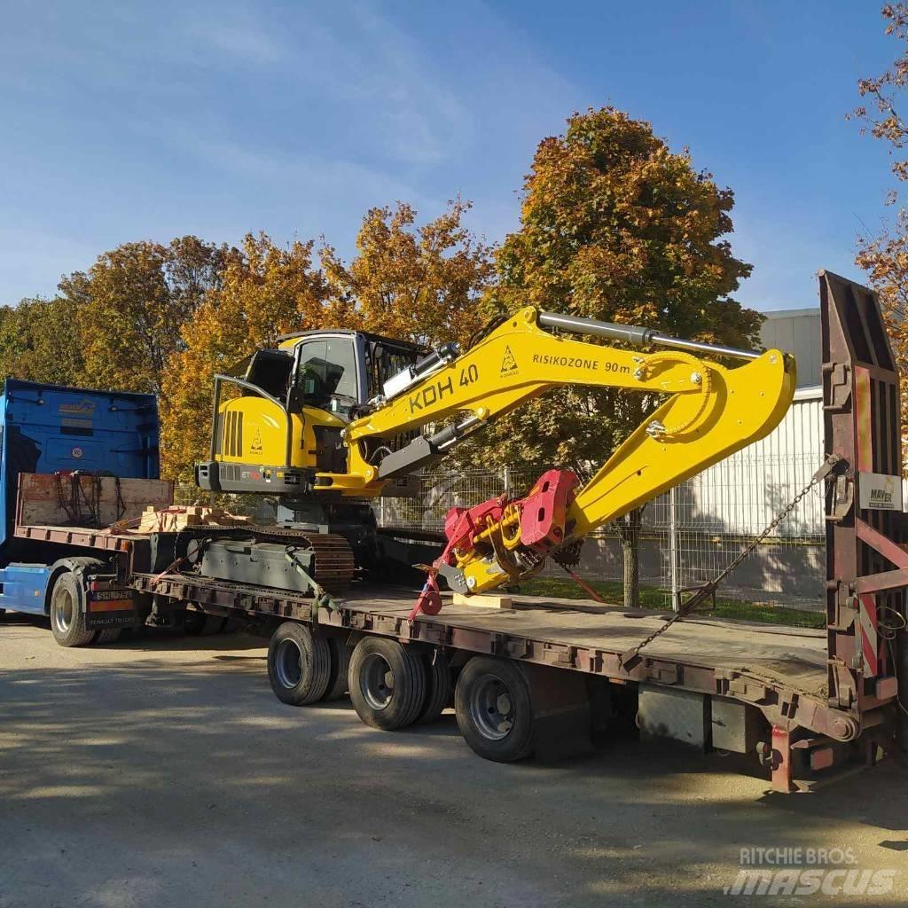 Konrad KDH40 Woody40 Miško pjovimo technika