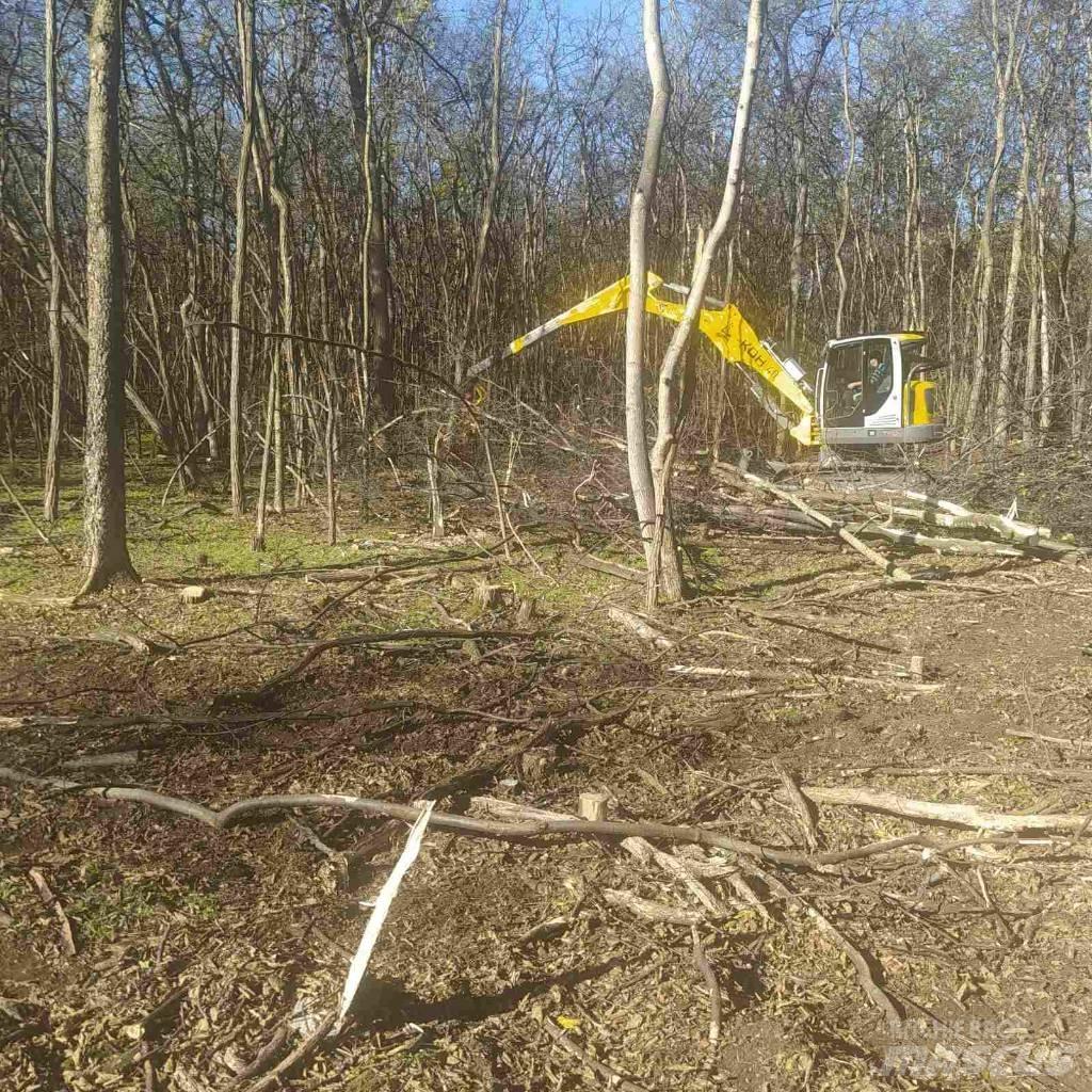 Konrad KDH40 Woody40 Miško pjovimo technika