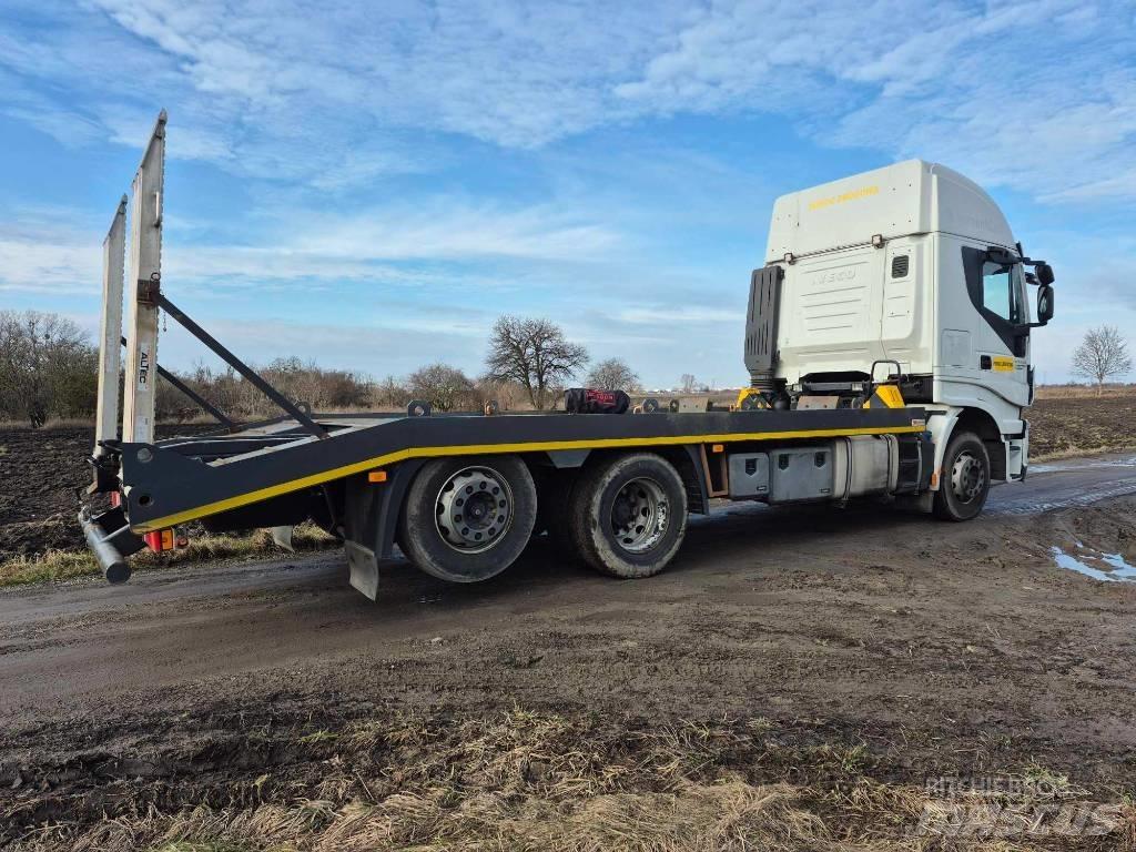 Iveco Stralis 420 Platforminiai/Gerviniai sunkvežimiai