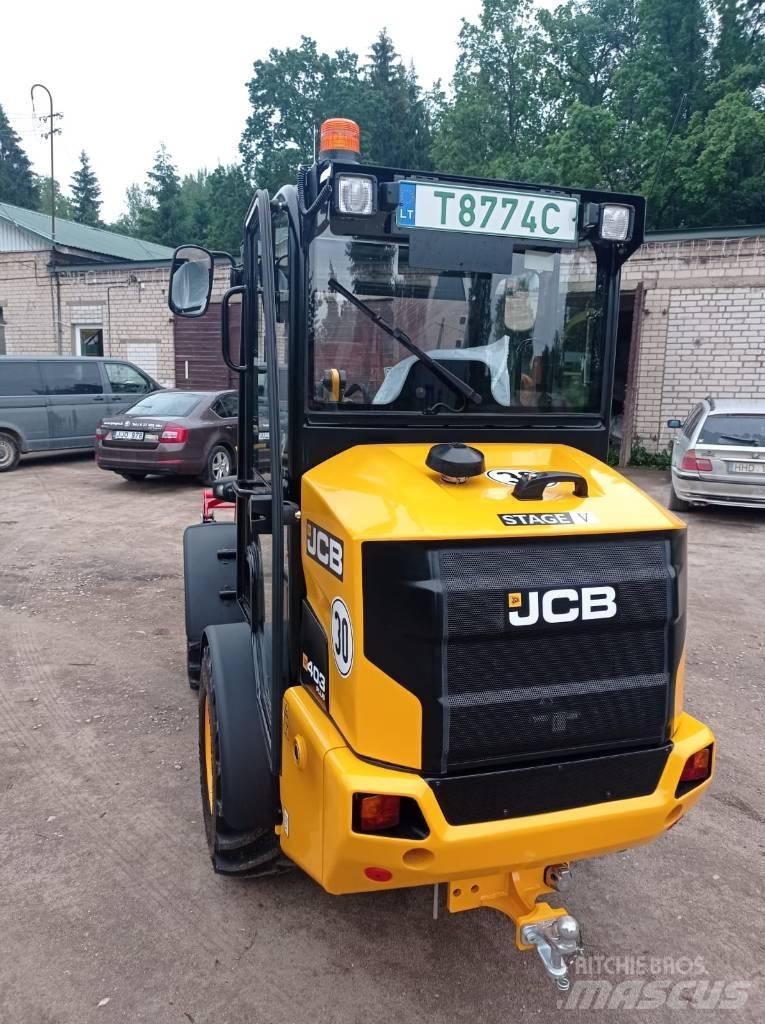 JCB 403 Daugiafunkciniai pakrovėjai