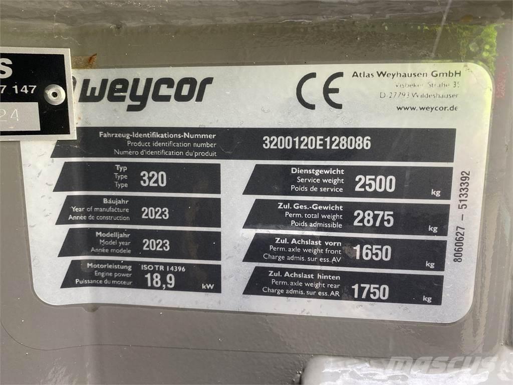 Weycor AR320 Cab Daugiafunkciniai pakrovėjai