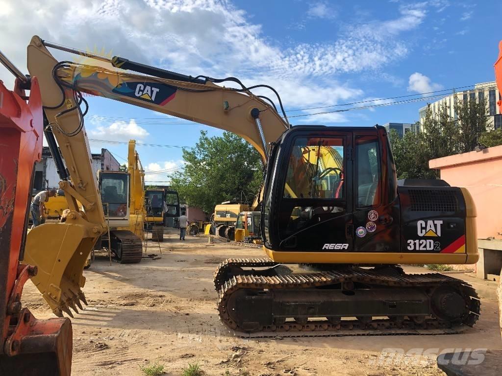 CAT 312D Vikšriniai ekskavatoriai
