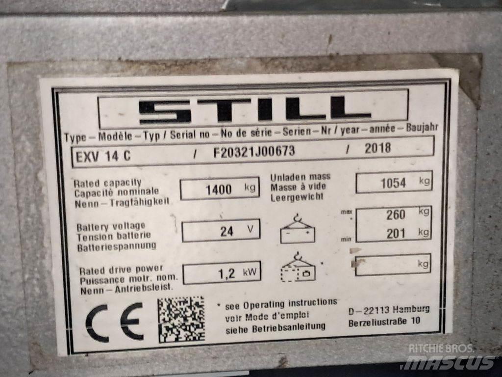 Still EXV 14 C Mažų aukščių keltuvai