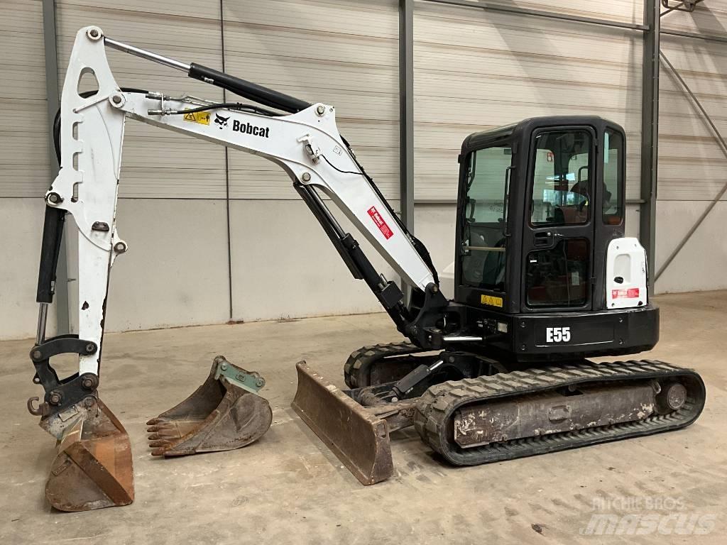 Bobcat E 55 Mini ekskavatoriai < 7 t
