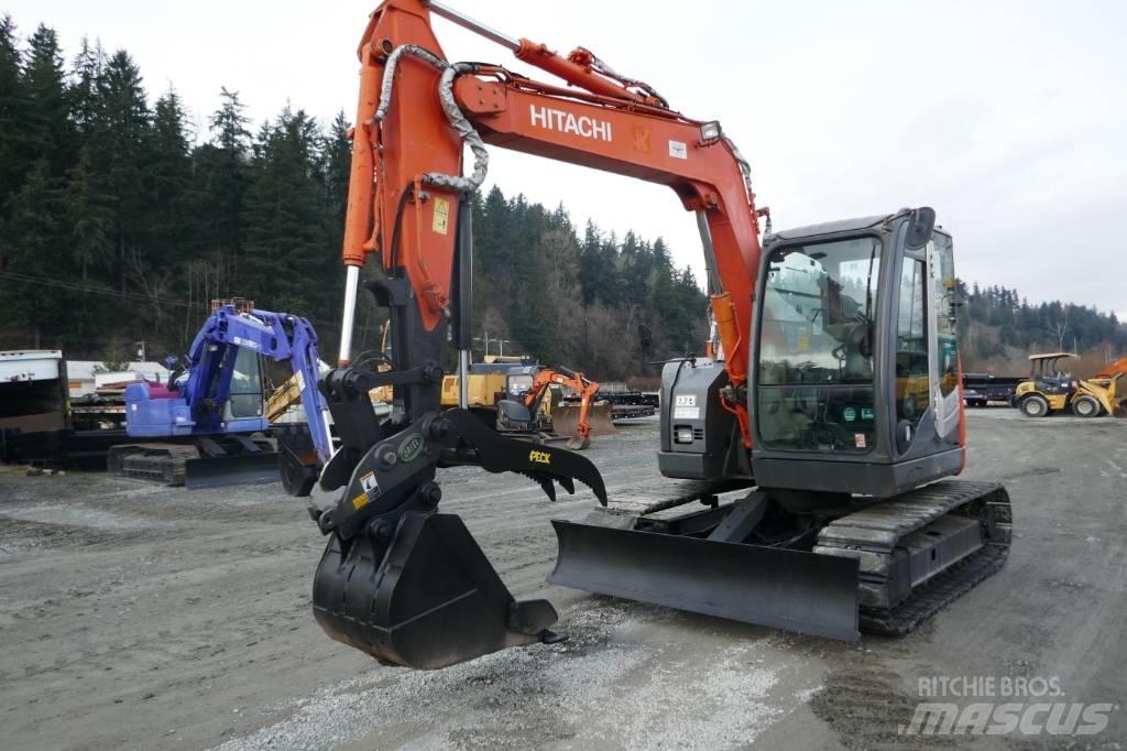 Hitachi ZX 75 US-3 Vikšriniai ekskavatoriai