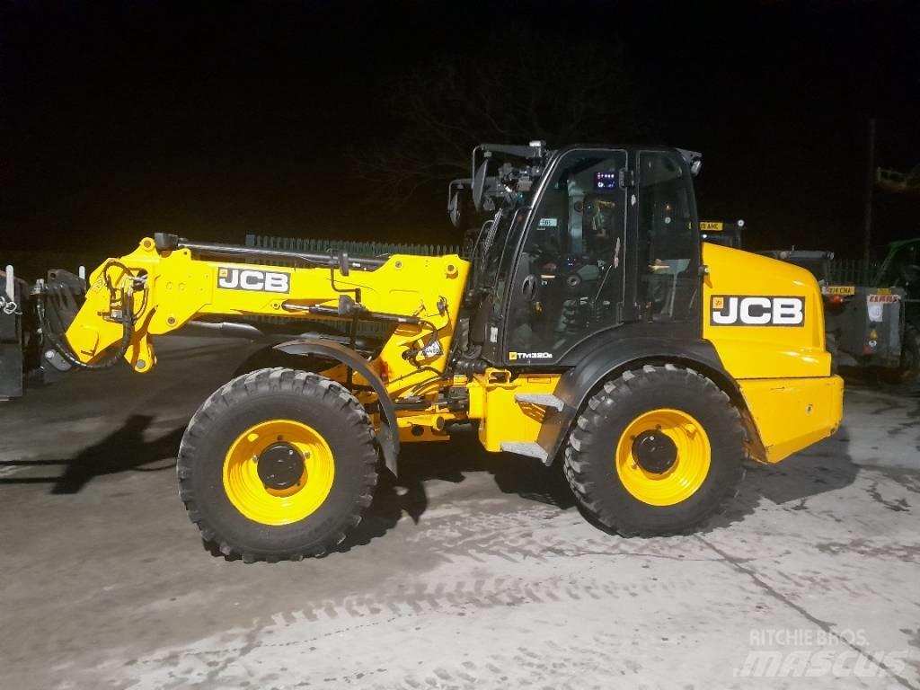 JCB TM 320 S Teleskopiniai krautuvai žemės ūkiui