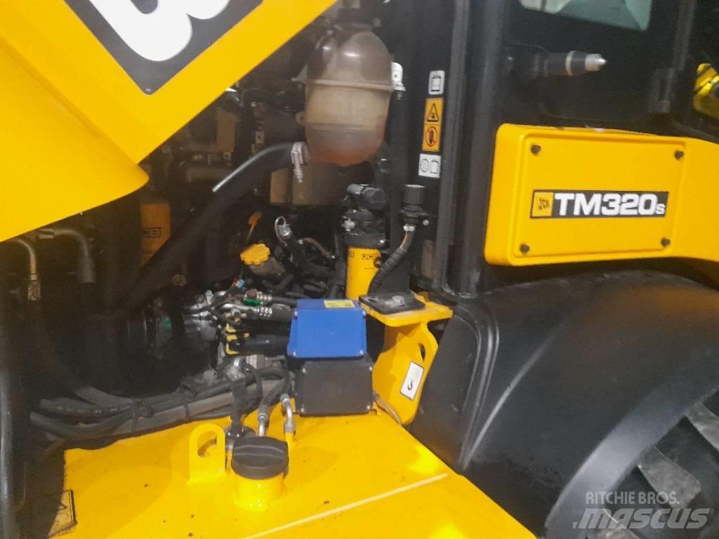JCB TM 320 S Teleskopiniai krautuvai žemės ūkiui