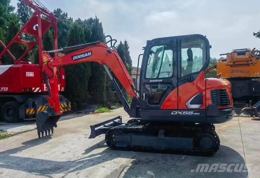 Doosan DH 55 Mini ekskavatoriai < 7 t