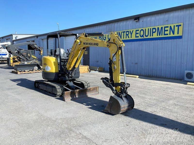 New Holland e33c Vikšriniai ekskavatoriai