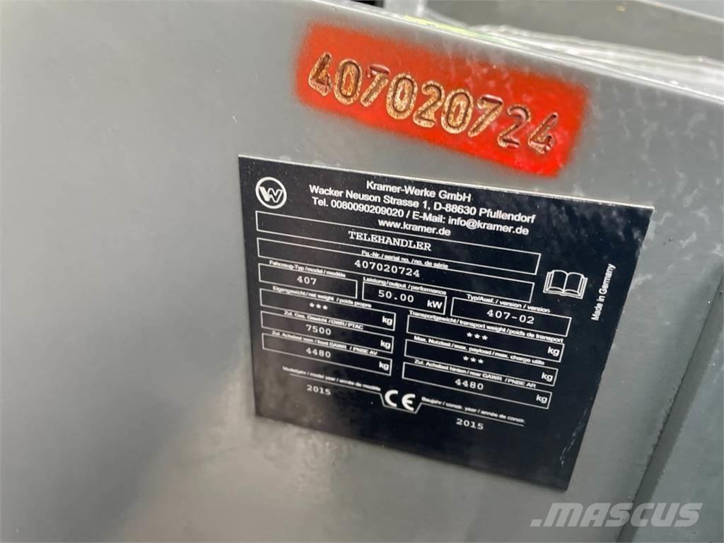 Kramer KT256 Teleskopiniai krautuvai