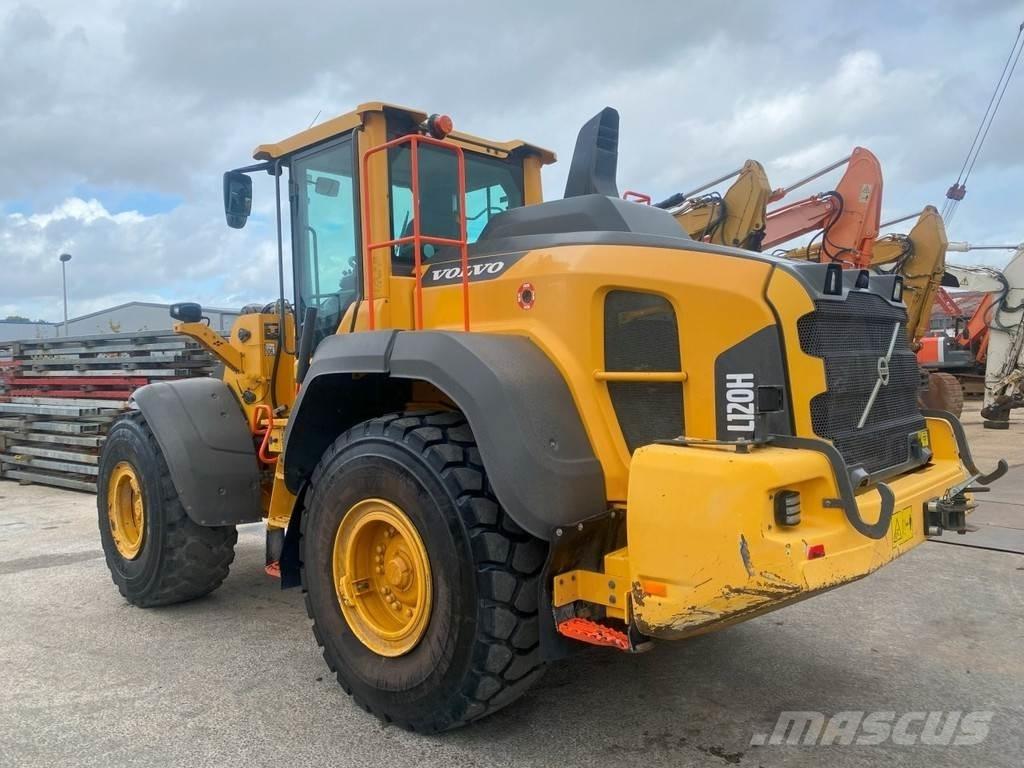 Volvo L120H NVT Naudoti ratiniai krautuvai