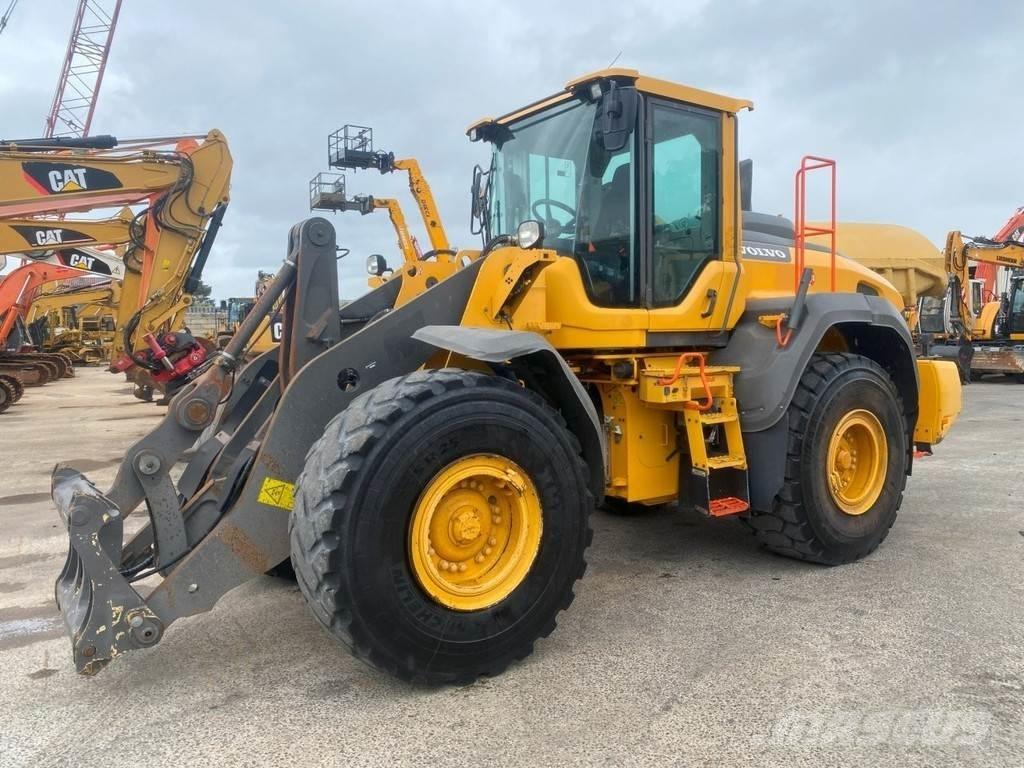 Volvo L120H NVT Naudoti ratiniai krautuvai