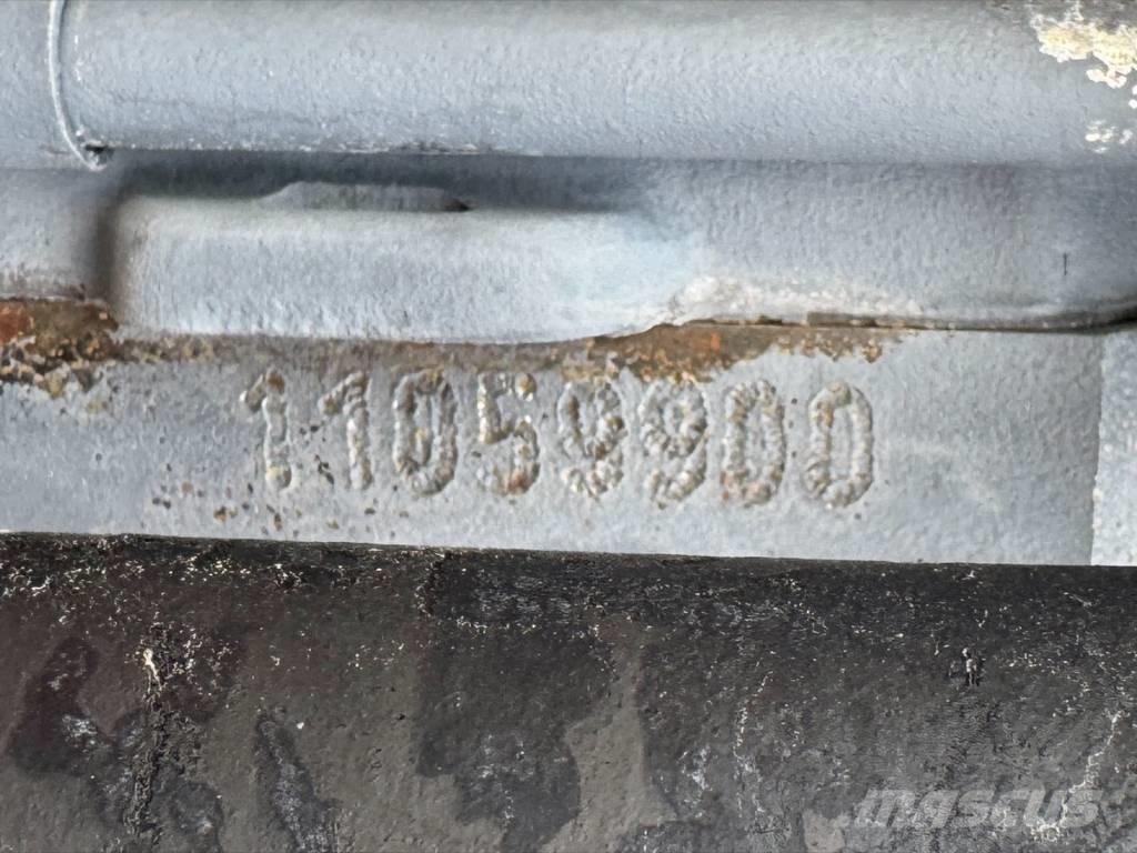 Hamm 3412 HT Vieno būgno volai