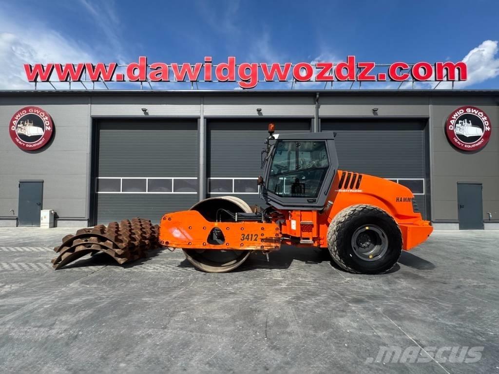 Hamm 3412 HT Vieno būgno volai