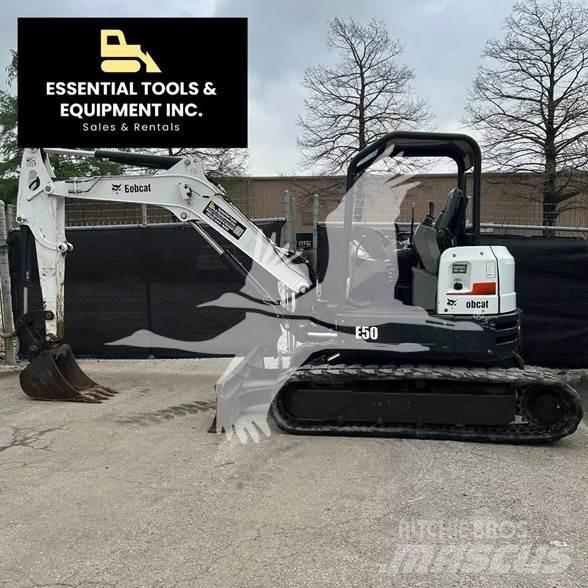 Bobcat E50 Mini ekskavatoriai < 7 t