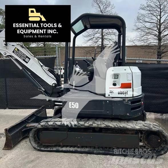 Bobcat E50 Mini ekskavatoriai < 7 t